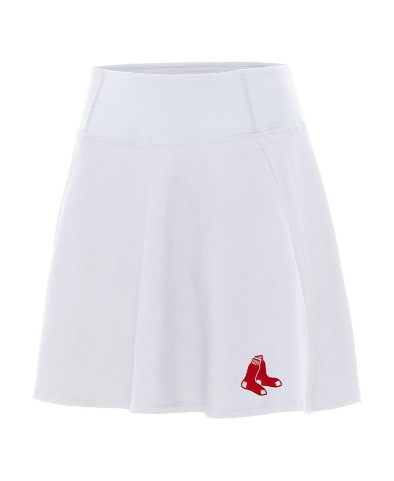 Women's White Boston Red Sox Chip Skort