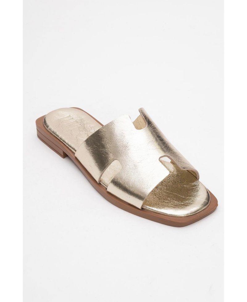 Women's Jez Leather Slide Sandal