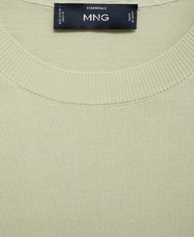 Men's Cotton Fine-Knit T-Shirt