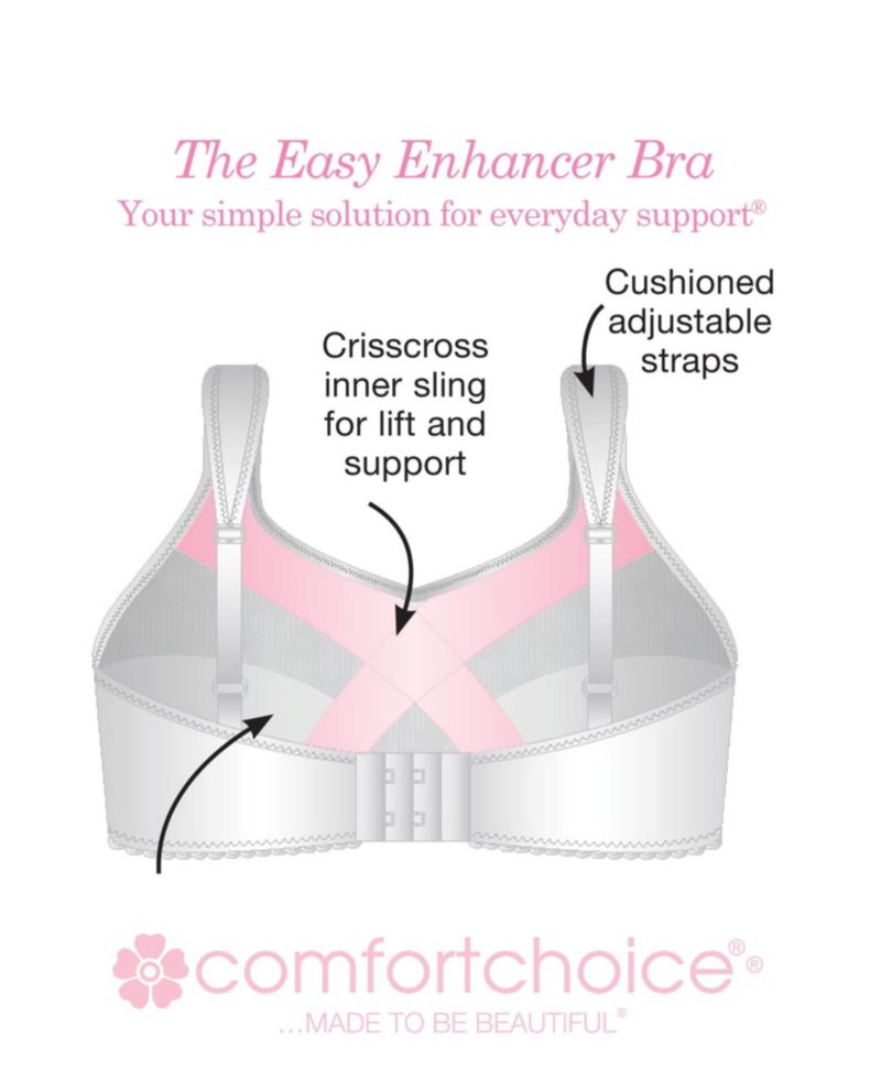 Women's Easy Enhancer Lace Wireless Bra