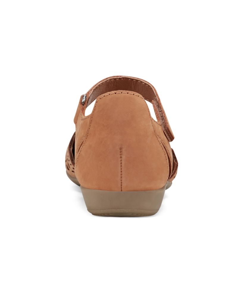 Women's Bronnie Perforated Two-Piece Flat Sandals