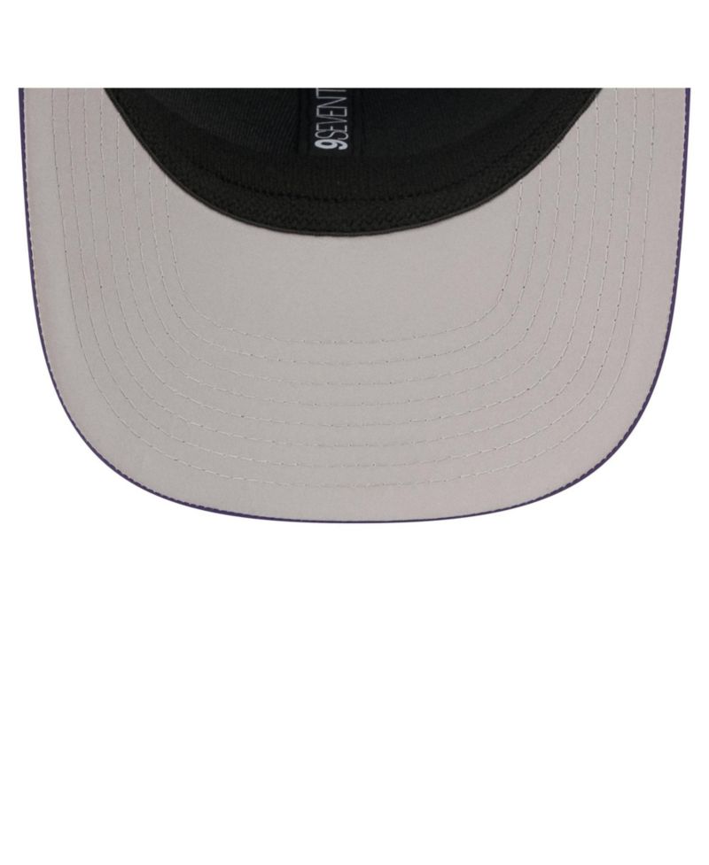 Men's Purple Baltimore Ravens Micro Badge 9SEVENTY Adjustable Hat