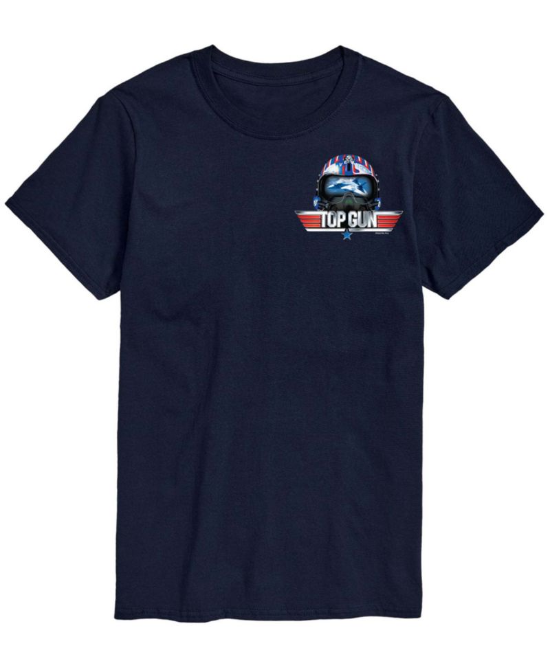Men's Top Gun Maverick Helmet Graphic T-Shirt