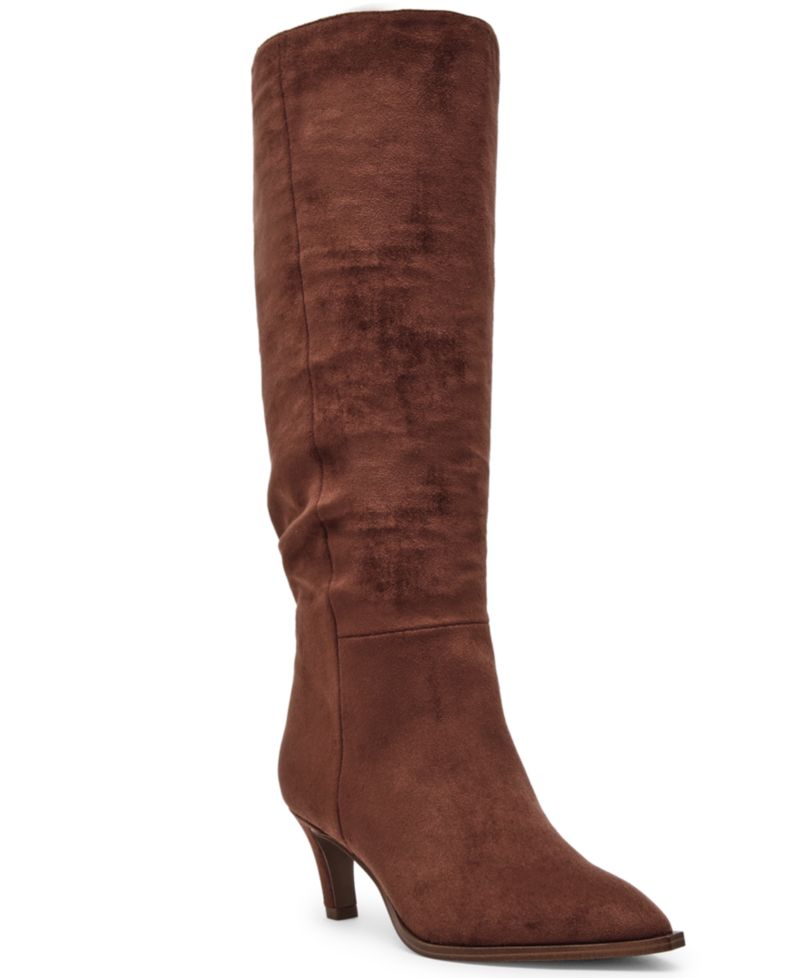 Women's Heksly Tall Slouchy Heeled Dress Boots, Regular & Wide Calf