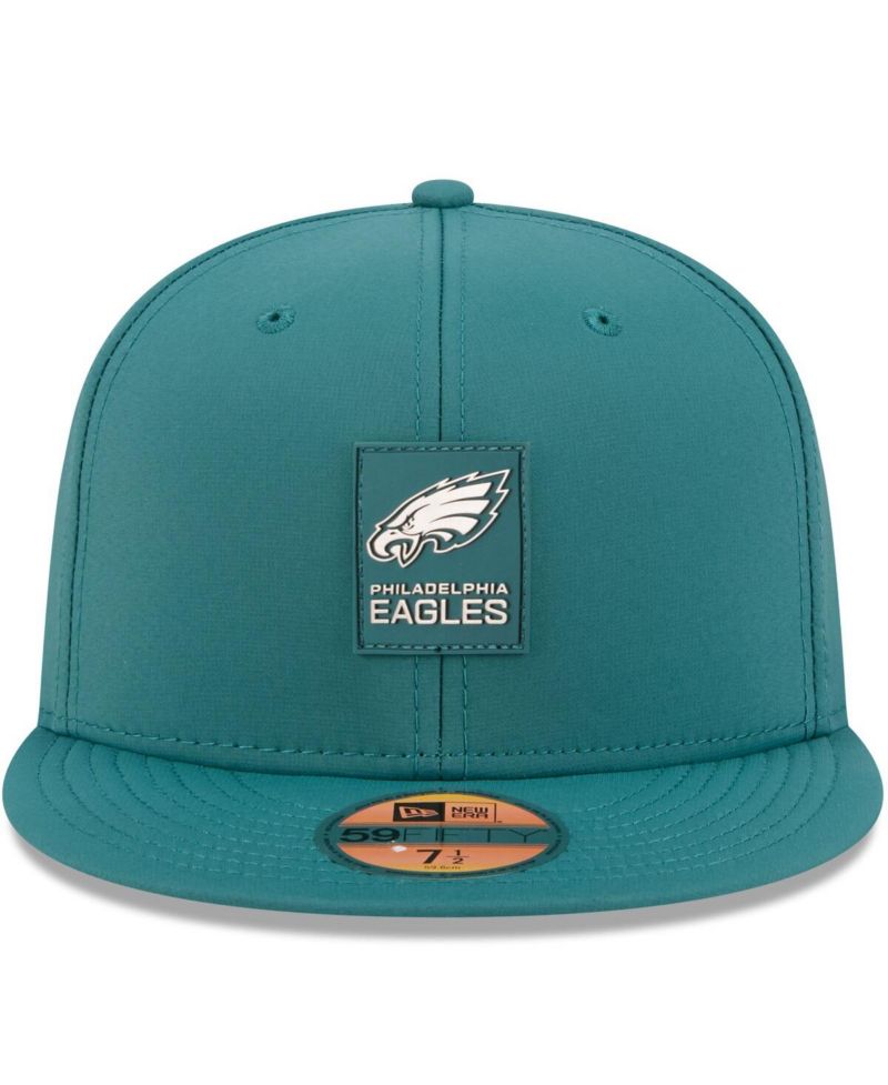 Men's Midnight Green Philadelphia Eagles 2025 Sideline 59FIFTY Fitted Hat