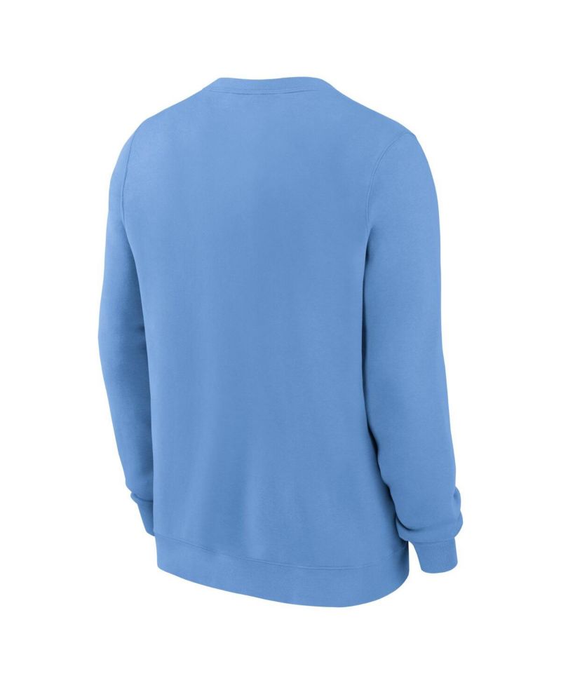 Men's Light Blue Tampa Bay Rays Pullover Sweatshirt