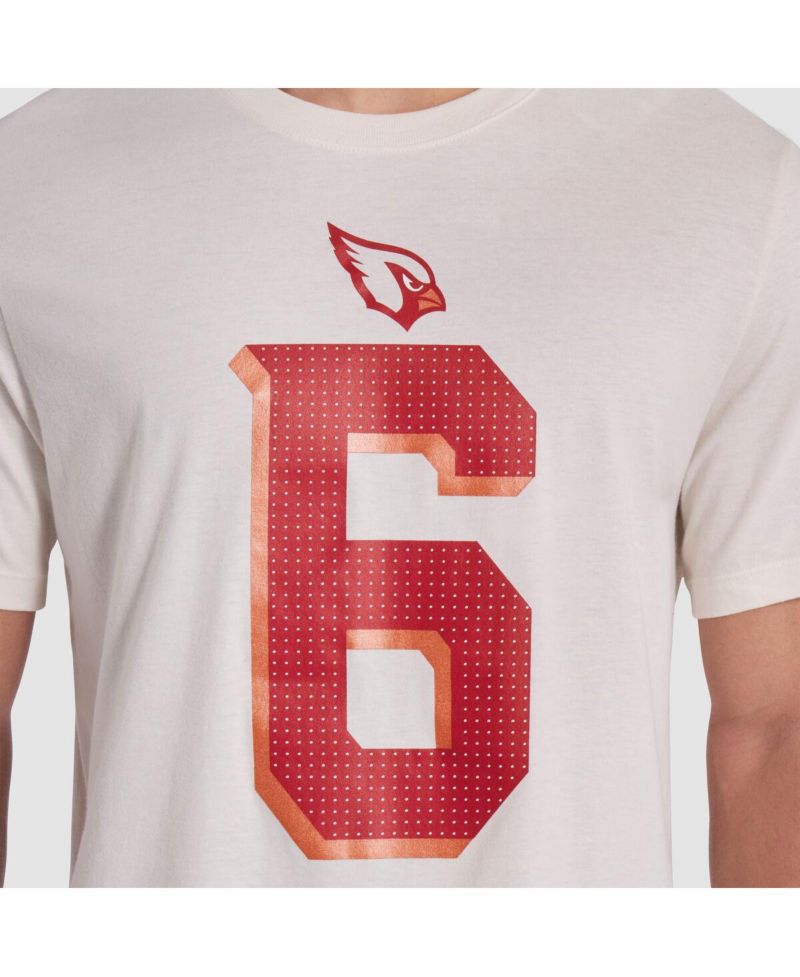 Men's James Conner Natural Arizona Cardinals 2025 Rivalries Collection Player Name & Number T-Shirt