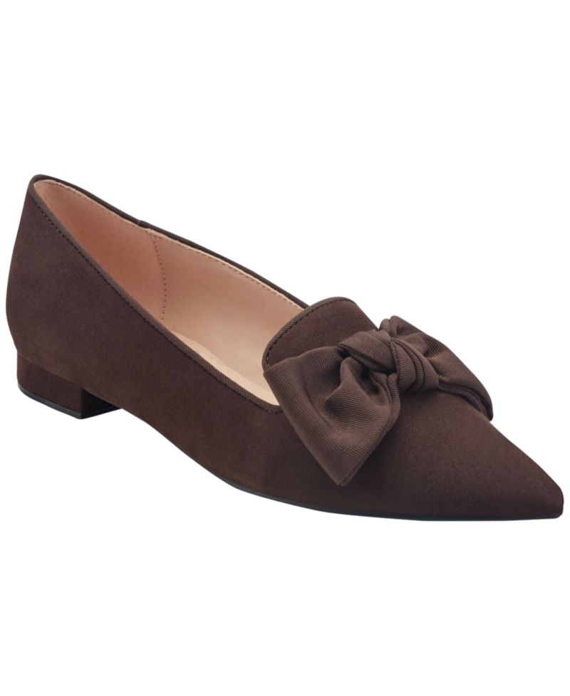 Women's Auggie Bow Pointed Toe Tailored Loafers