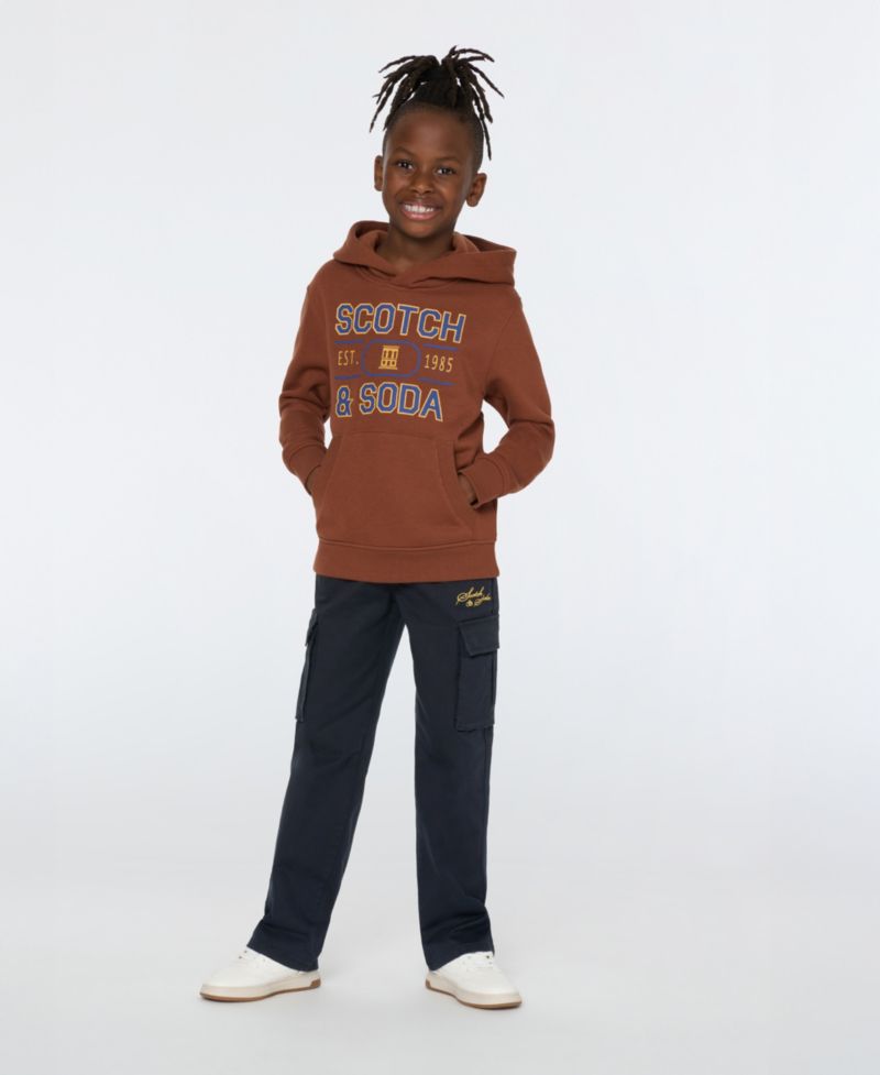 Big Boys Stretch Cotton Twill Pant