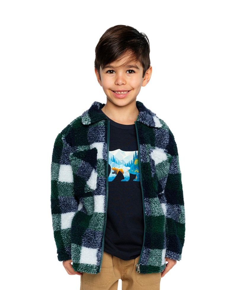 Little and Big Boy's (6-12) Zipped Overshirt