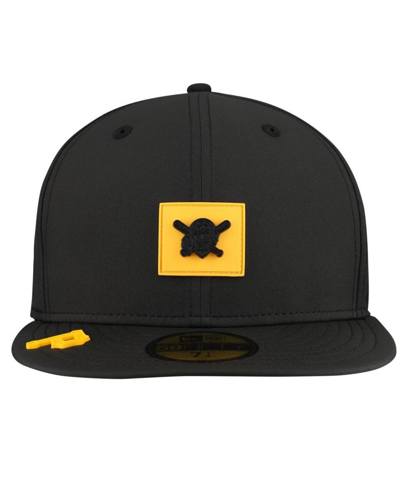 Men's Black Pittsburgh Pirates 2026 Clubhouse Alternate 59FIFTY Fitted Hat