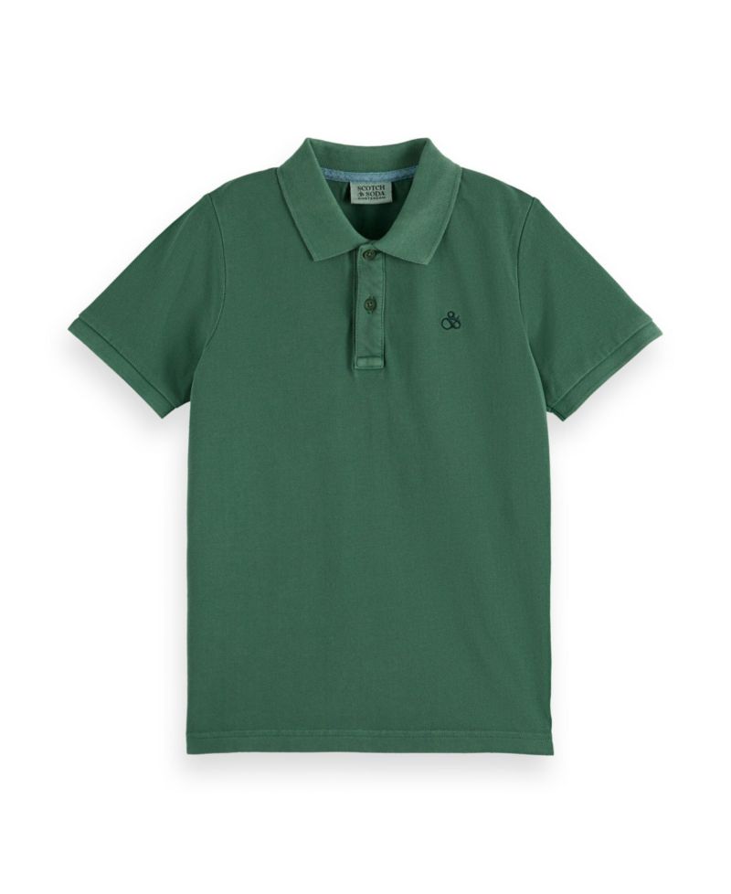 Little and Big Boys Garment Dyed Pique Polo Shirt