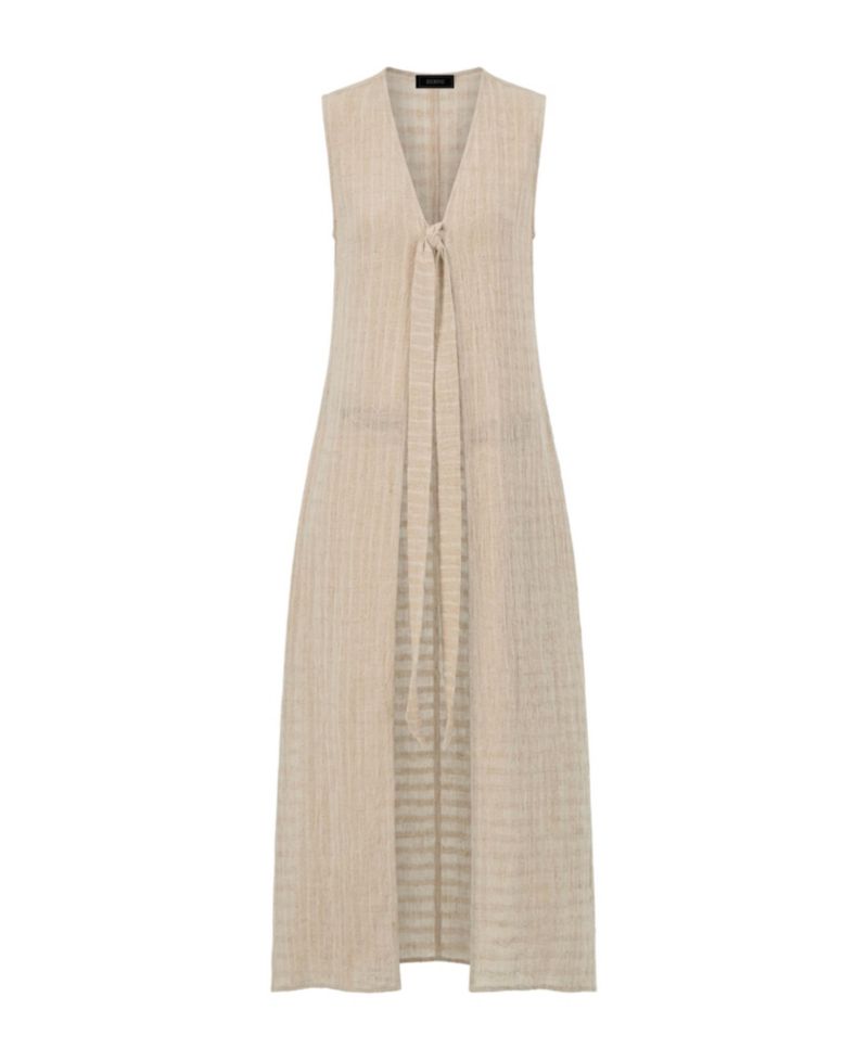 Women's Long Light Weight Sleeveless Tunic