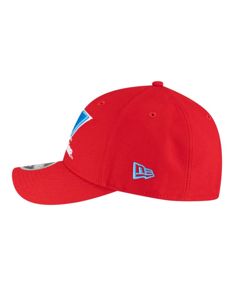 Men's Red Kyle Larson Valvoline 9FORTY M-Crown Adjustable Hat