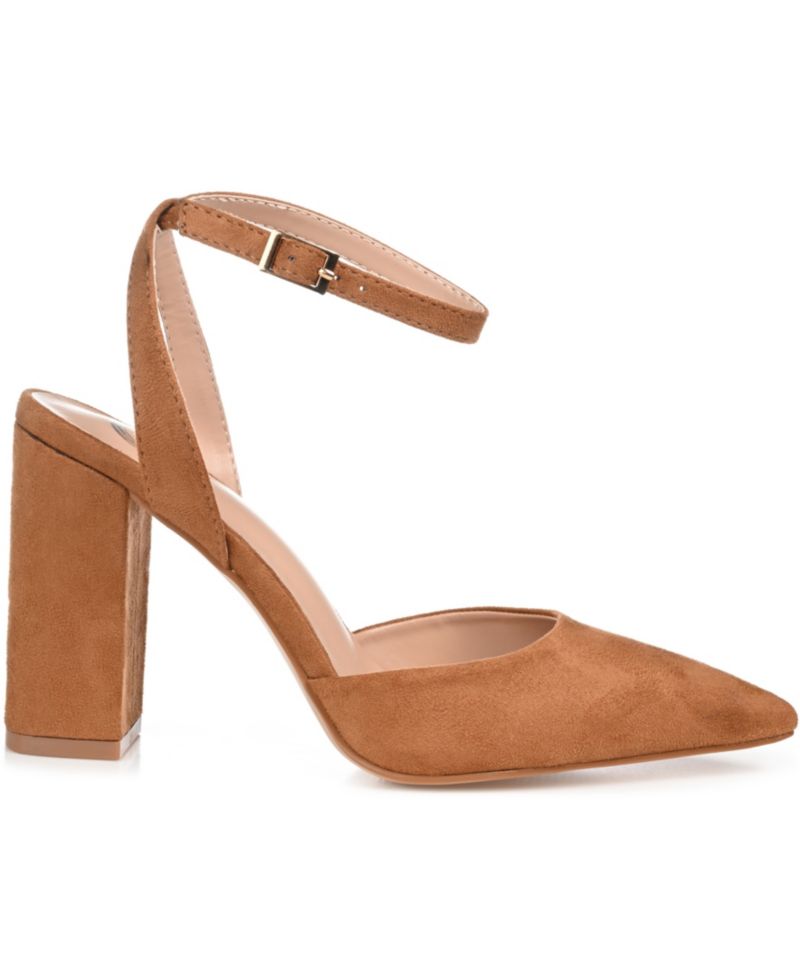 Women's Tyyra Ankle Strap Block Heel Pumps