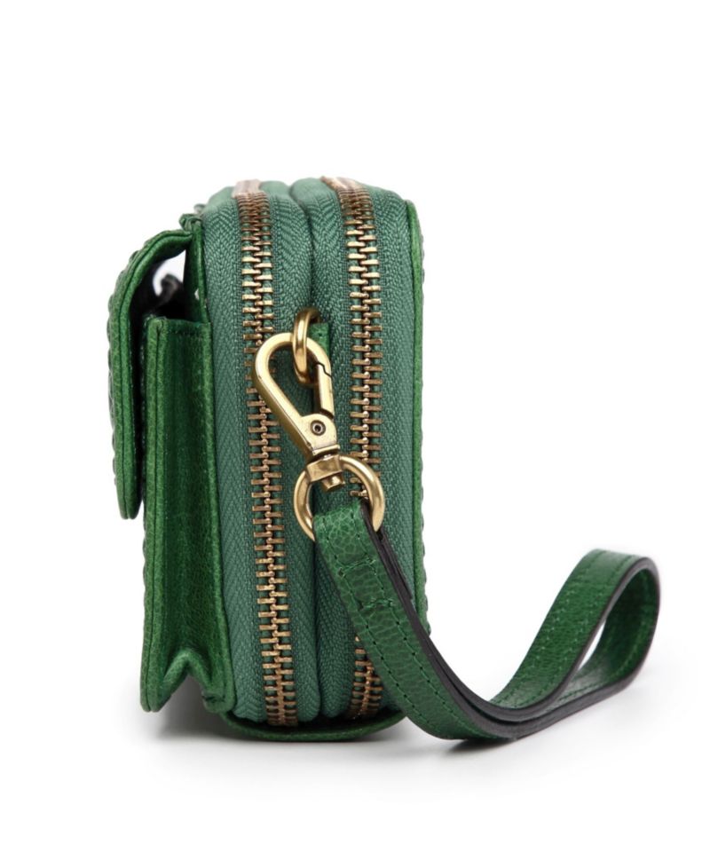 Northwood Mini Leather Crossbody Wallet