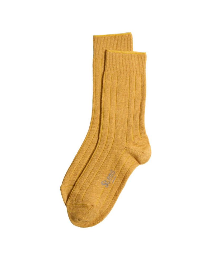 Women's Lux Italian Wool Cashmere Crew Socks Gift Box