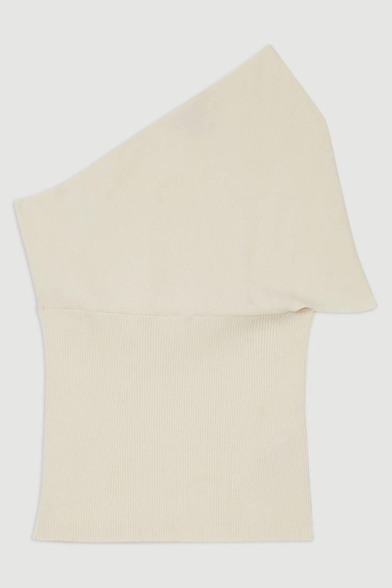 Women's Knitted One Shoulder Top