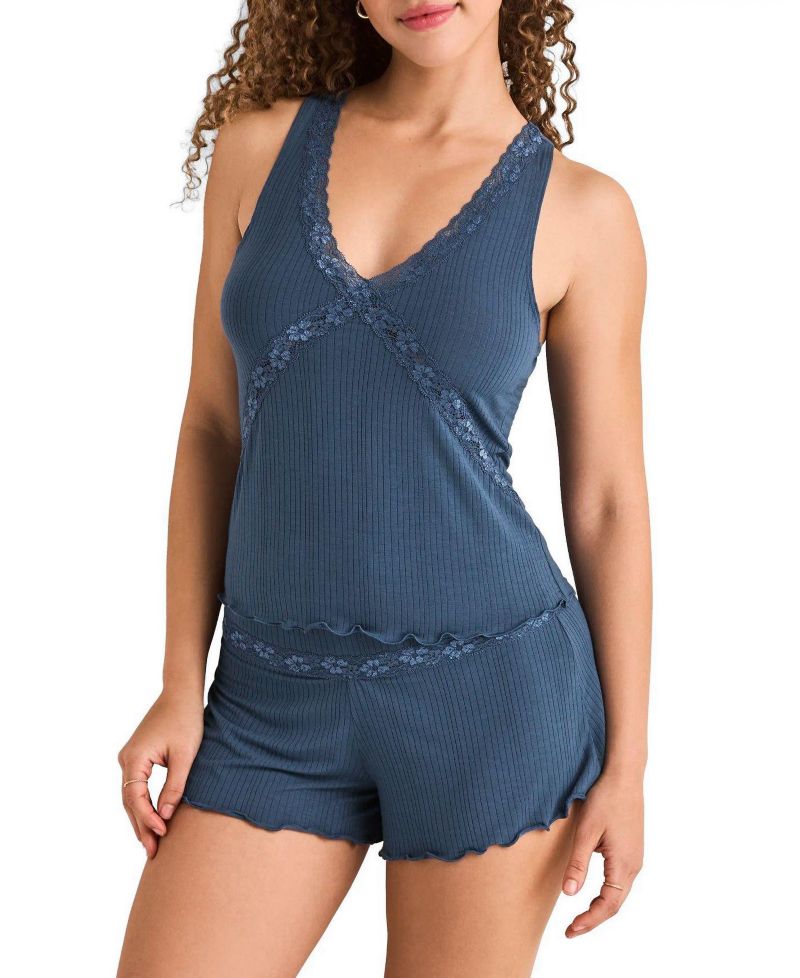 Women's August Sleeveless Tank and Short PJ Set