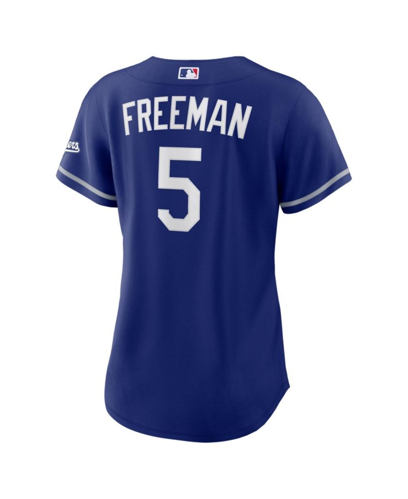Women's Freddie Freeman Royal Los Angeles Dodgers Alternate Stadium Jersey