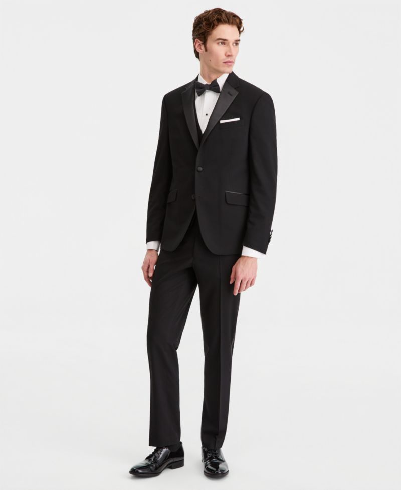 Men's Slim-Fit Techni-Cole Tuxedo Pants