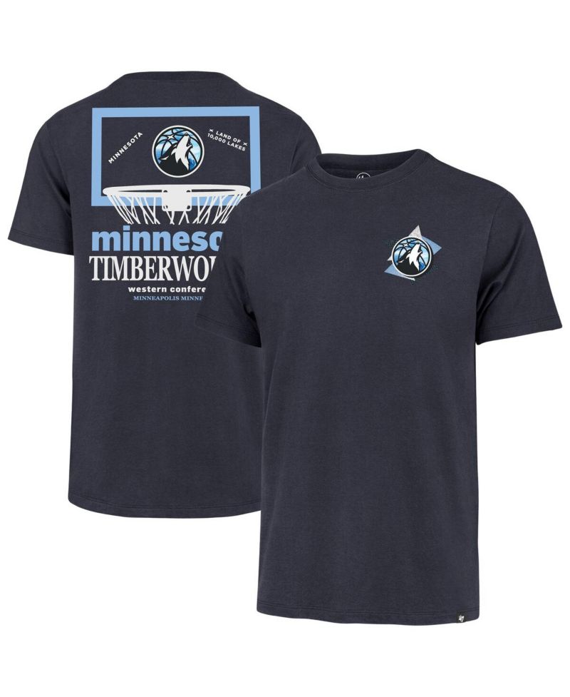 Men's Navy Minnesota Timberwolves City Edition Backboard T-Shirt