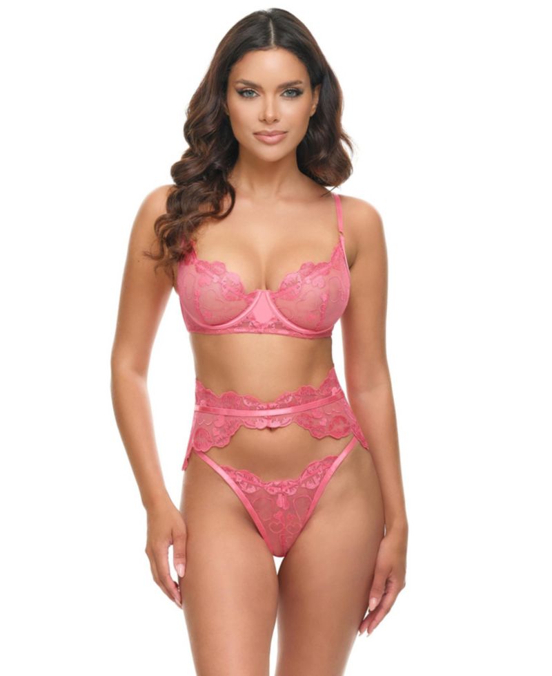 Alicia 3 Piece Bra Set