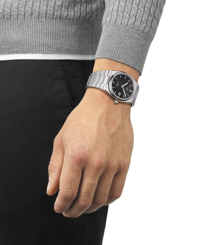 Men's Swiss Automatic PRX Powermatic 80 Stainless Steel Bracelet Watch 40mm