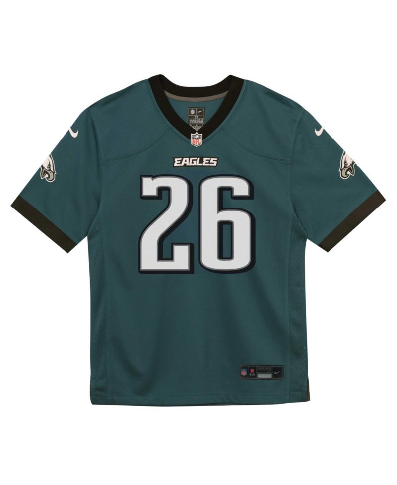 Preschool Saquon Barkley Midnight Green Philadelphia Eagles Team Game Jersey