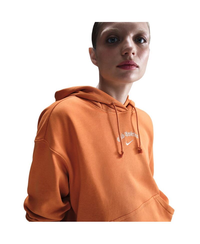 Women's Orange Club America CA x CA Phoenix Fleece Pullover Hoodie
