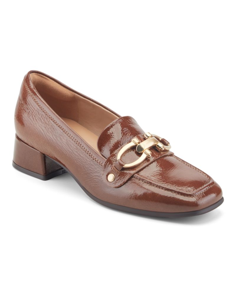 Women's Falyn eFlex Bit Block Heel Dress Loafers