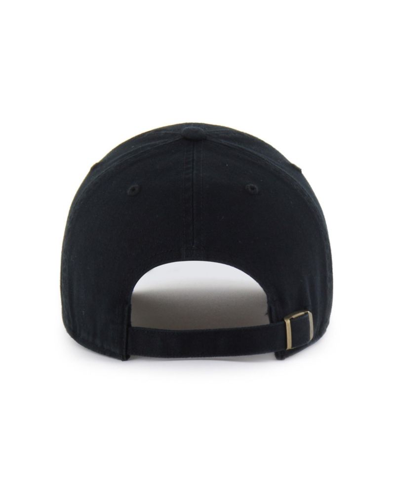Men's Black Buffalo Sabres Logo Clean Up Adjustable Hat