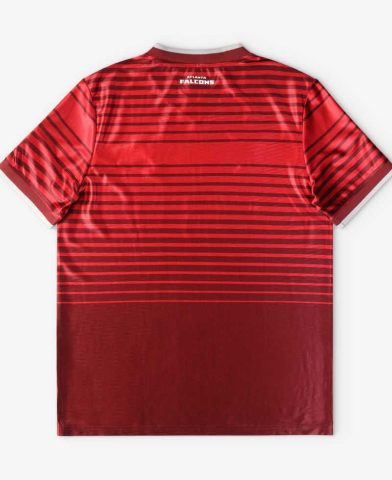 Men's Red Atlanta Falcons Football x Football V-Neck Fan Jersey