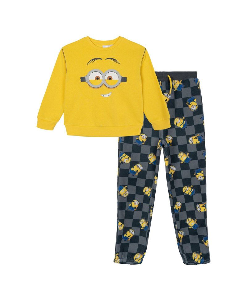 Boys' 4-20 Fleece Sweatshirt and Pants, 2-Piece Set