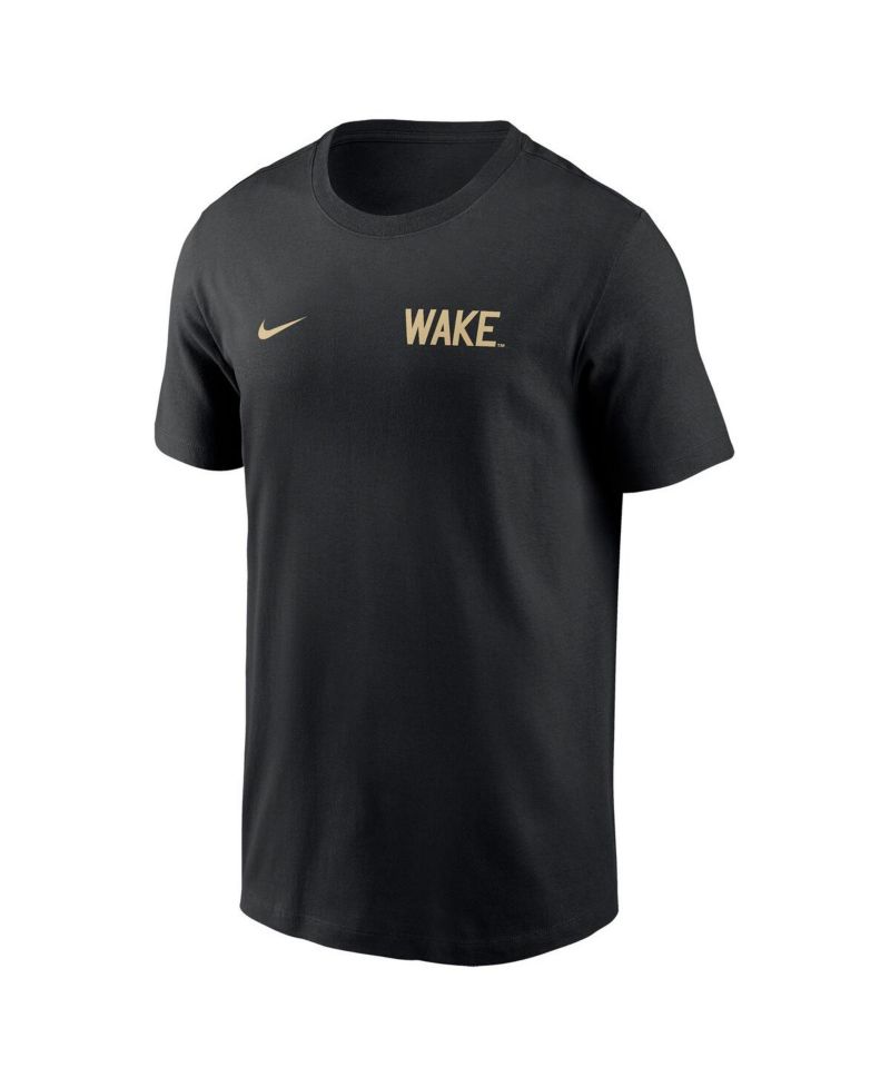 Men's Black Wake Forest Demon Deacons 2025 Sideline Legend Performance T-Shirt