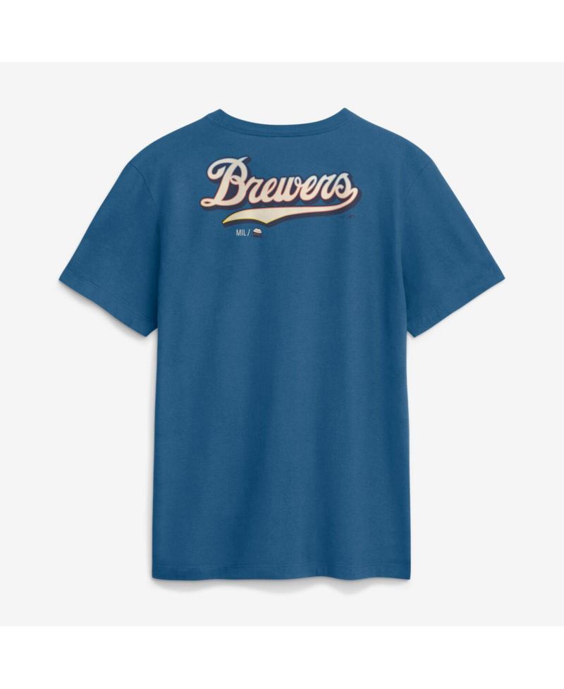 Men's Blue Milwaukee Brewers 2026 City Connect 2-Hit T-Shirt