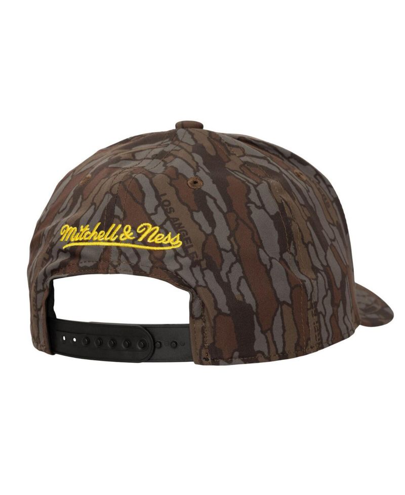 Men's Camo Los Angeles Lakers Hidden Pro-Crown Adjustable Hat