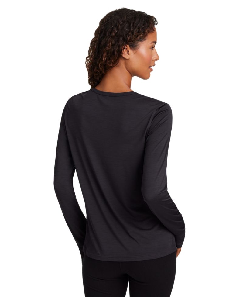 Women's Marled Performance Long-Sleeve Training Top