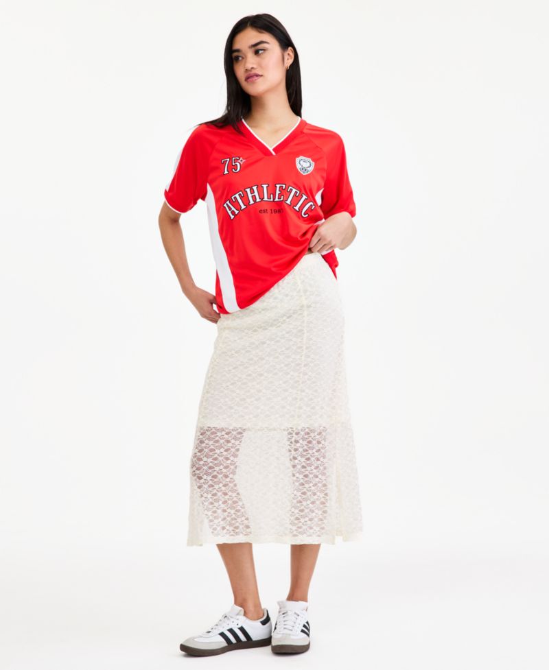 Women's Lace A-Line Skirt