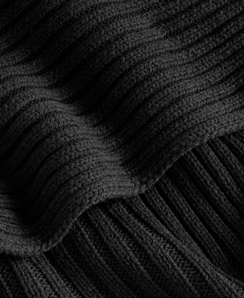 Petite Asymmetrical Mock-Neck Pullover