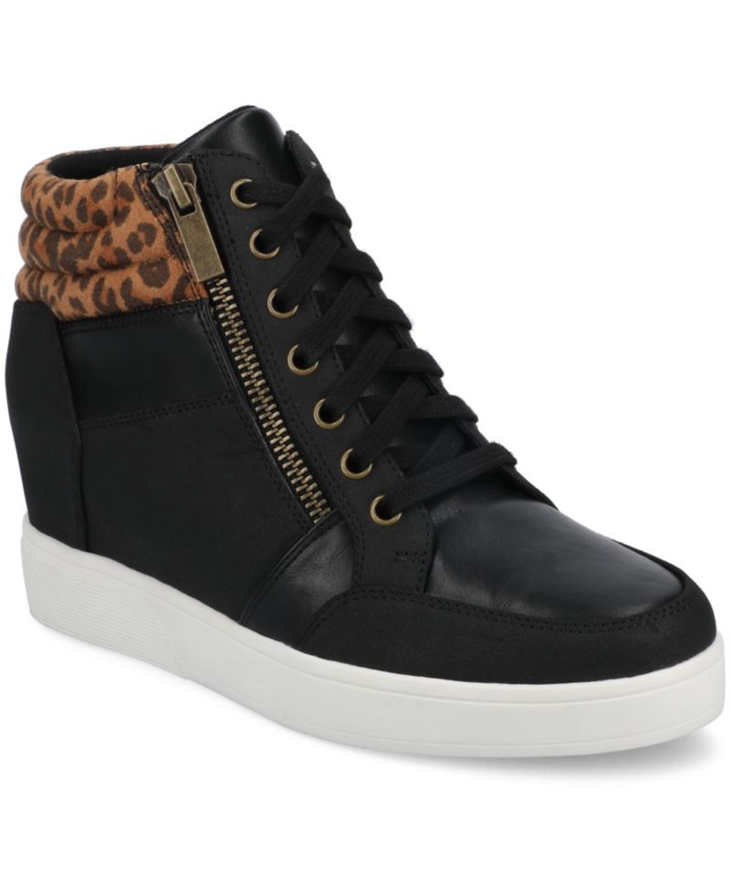Women's Clarity Wedge Lace Up Sneakers