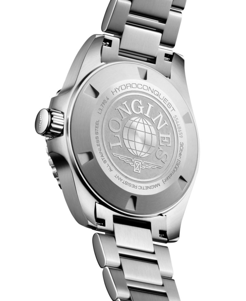 Men's Swiss Automatic HydroConquest Stainless Steel Steel Bracelet Watch 41mm