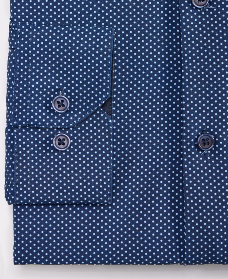 Men's Slim-Fit Performance Four-Way Stretch Dress Shirt