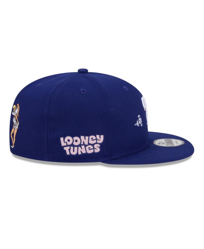 Men's Royal Texas Rangers Looney Tunes Lola Bunny 9FIFTY Snapback Hat