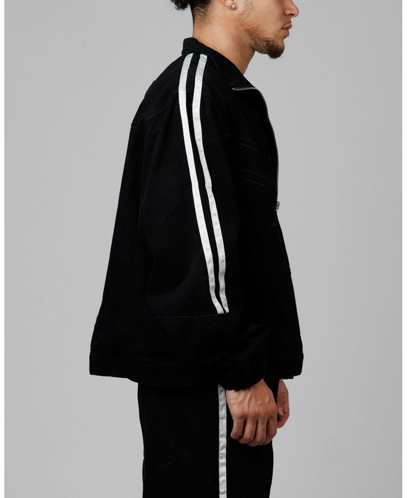 Men's Track Star Denim Jacket