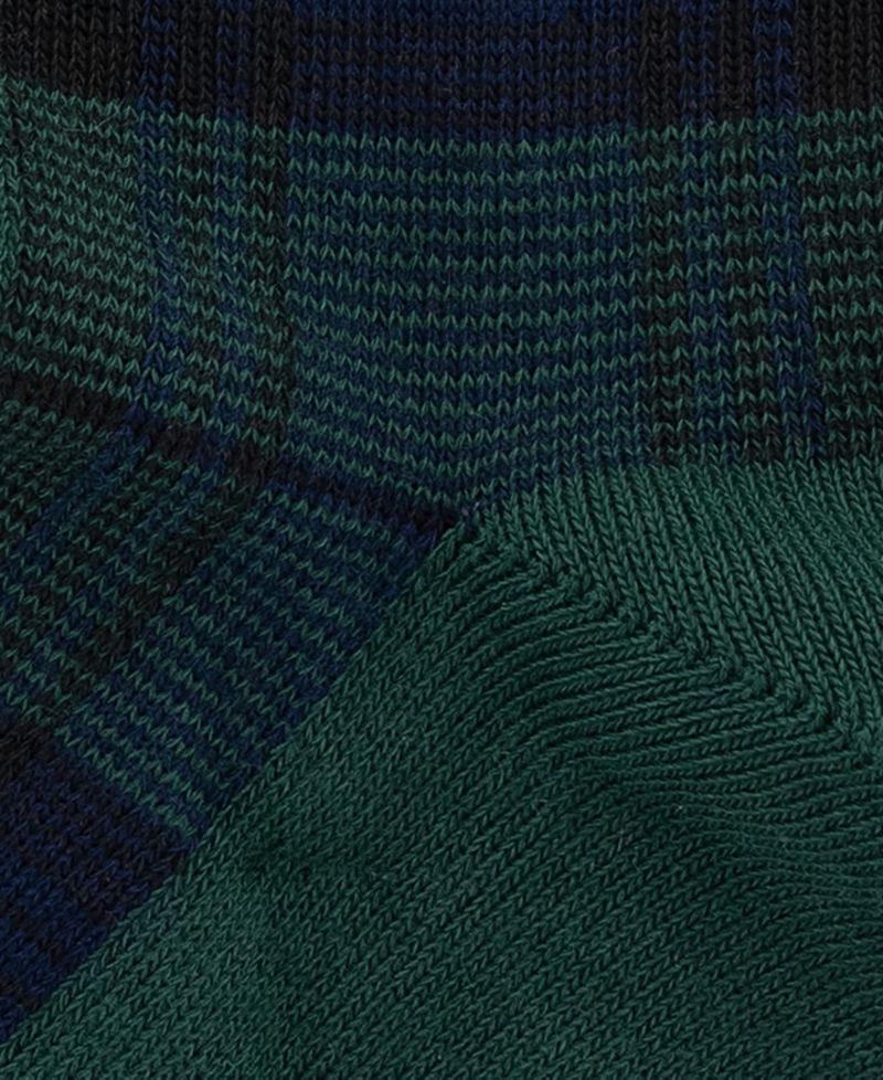 Men's Plaid and Snowflake Crew Socks, 3-Pack