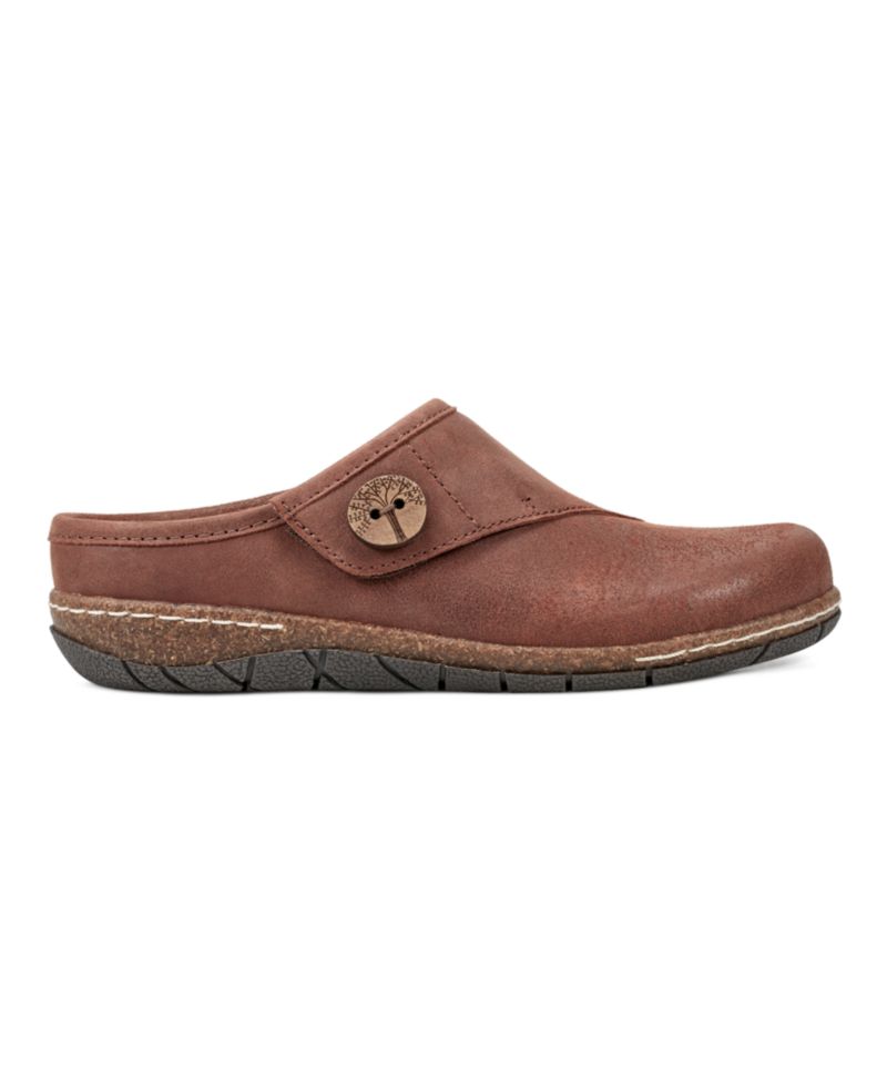 Women's Ezra Button Wrap Slip-On Clogs