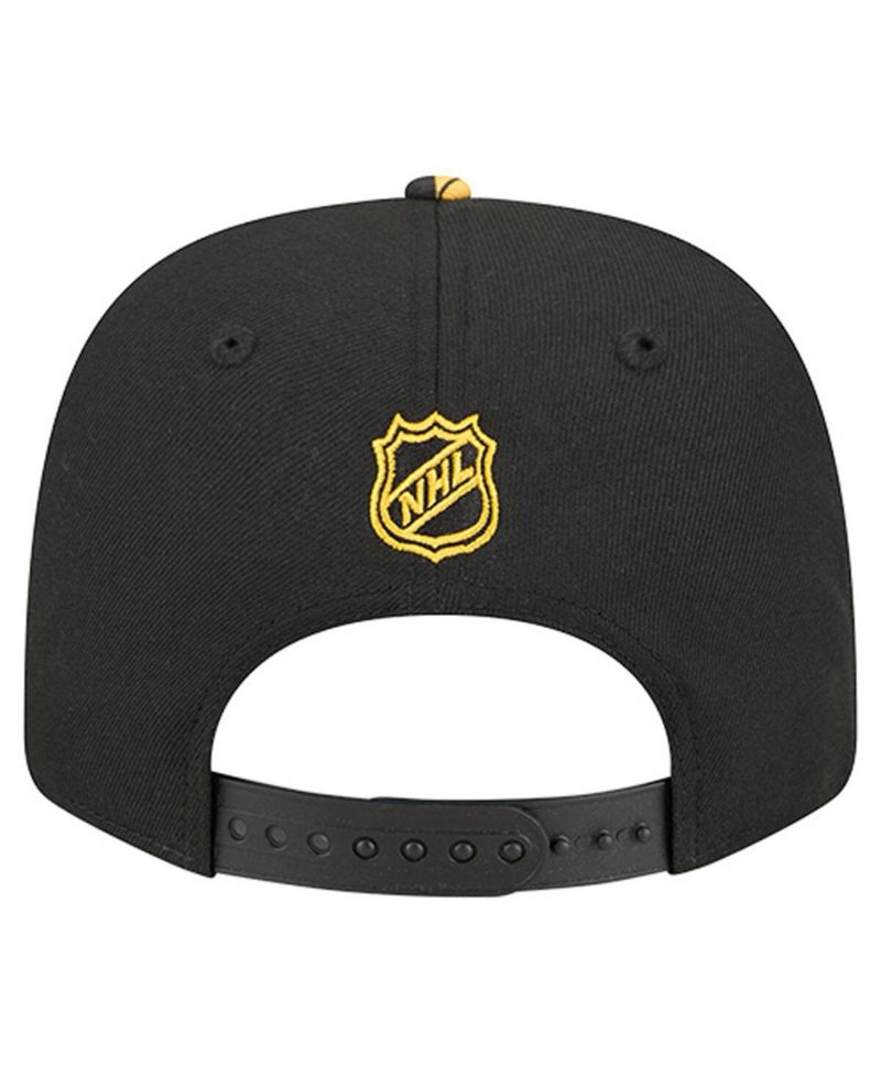 Men's Black Pittsburgh Penguins Mascot Visor 9SEVENTY Adjustable Hat