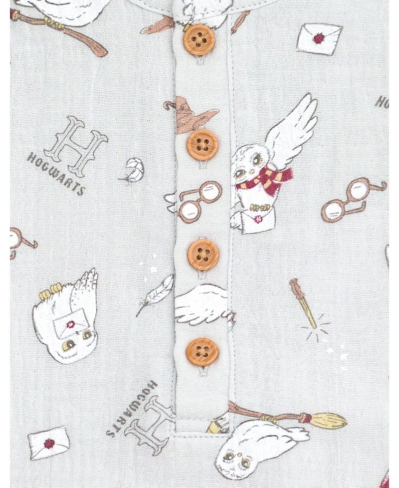 Baby Boys Hedwig Henley Sleeveless Romper