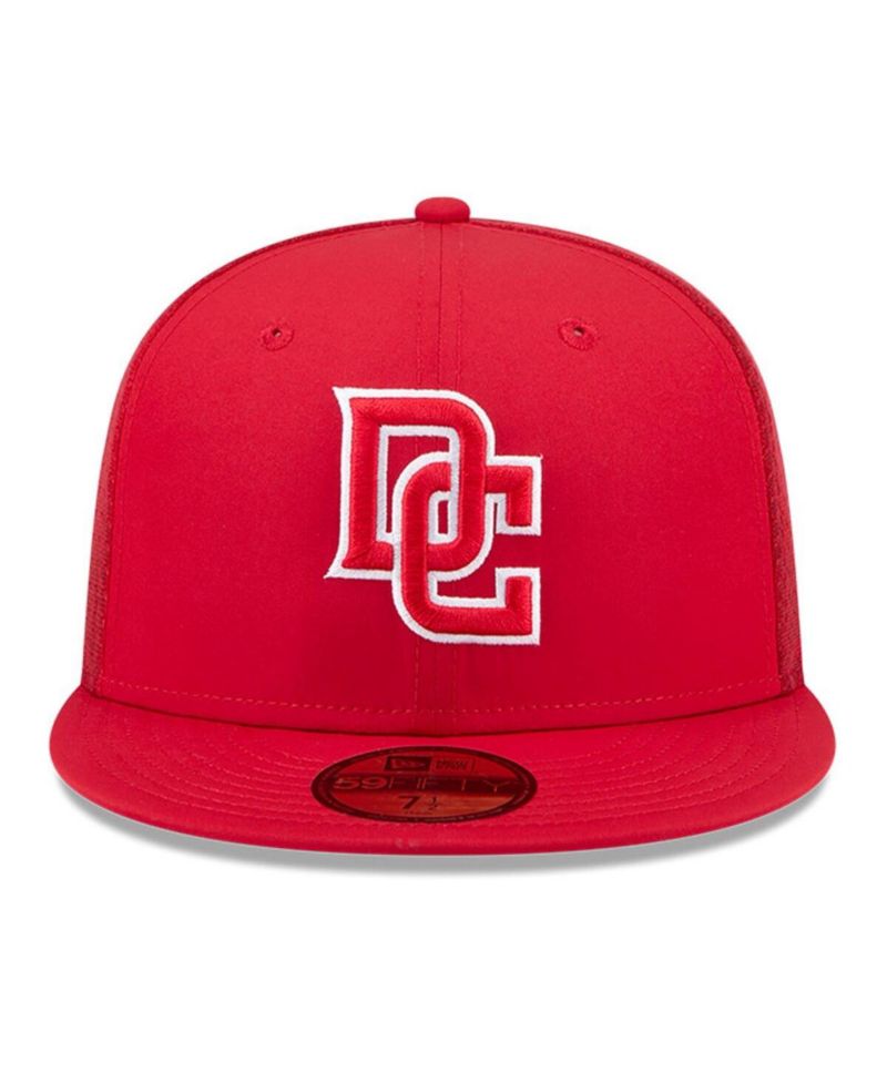 Men's Red Washington Nationals 2026 Batting Practice 59FIFTY Fitted Hat